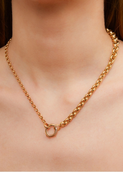 COLLIER JASERON OR JAUNE