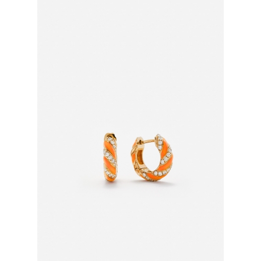 【YVONNE LEON】9-karat gold, topaz and glass イヤリング YVONNE LEON】9-karat gold, topaz and glass イヤリング YVONNE