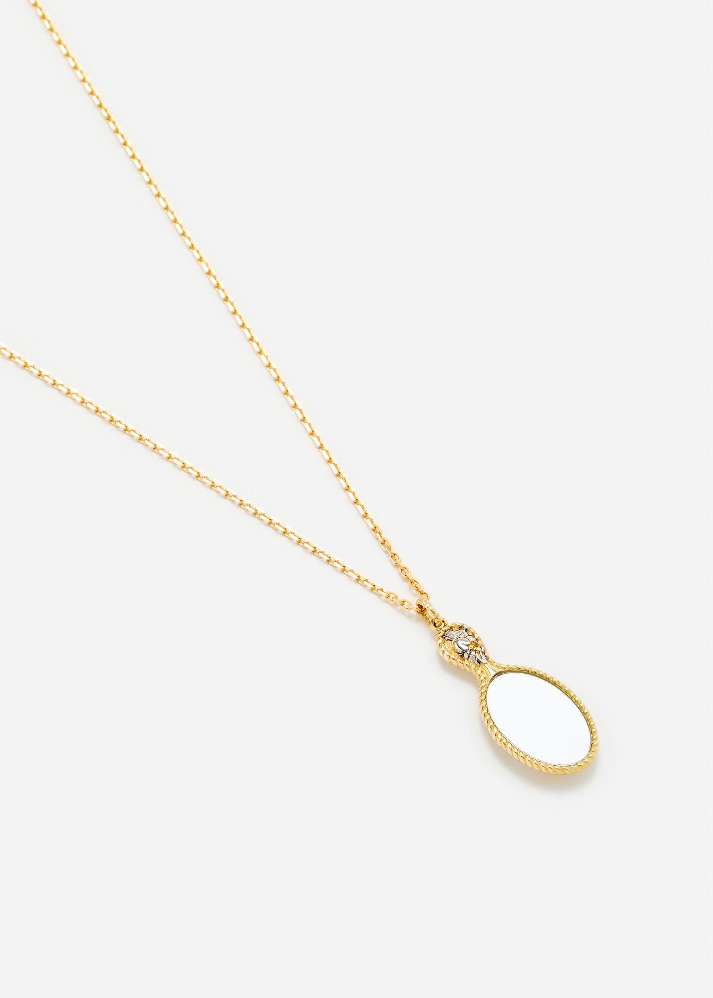 PENDENTIF JOLI MIROIR 2 ORS