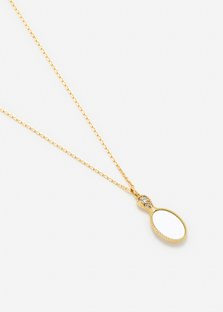 PENDENTIF JOLI MIROIR 2 ORS