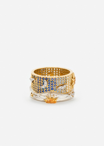 BAGUE 24 HEURES OR JAUNE