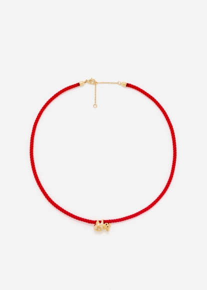 COLLIER KOALA ROUGE OR JAUNE