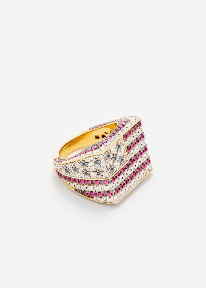 CHEVALIÈRE L’AMÉRIQUE OR JAUNE