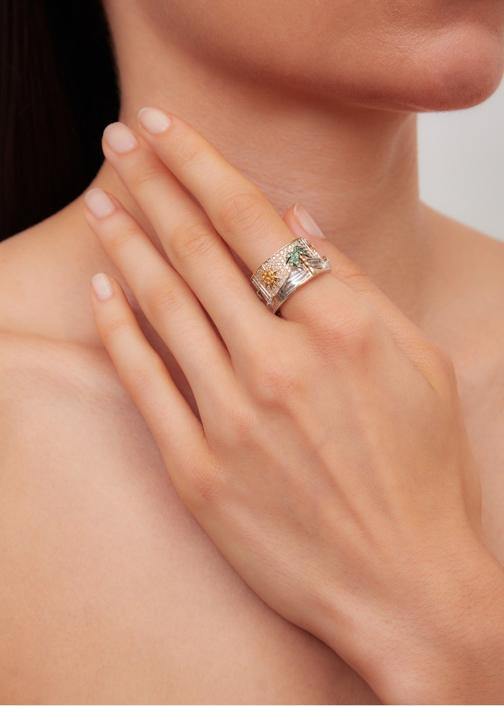 BAGUE 24 HEURES OR JAUNE