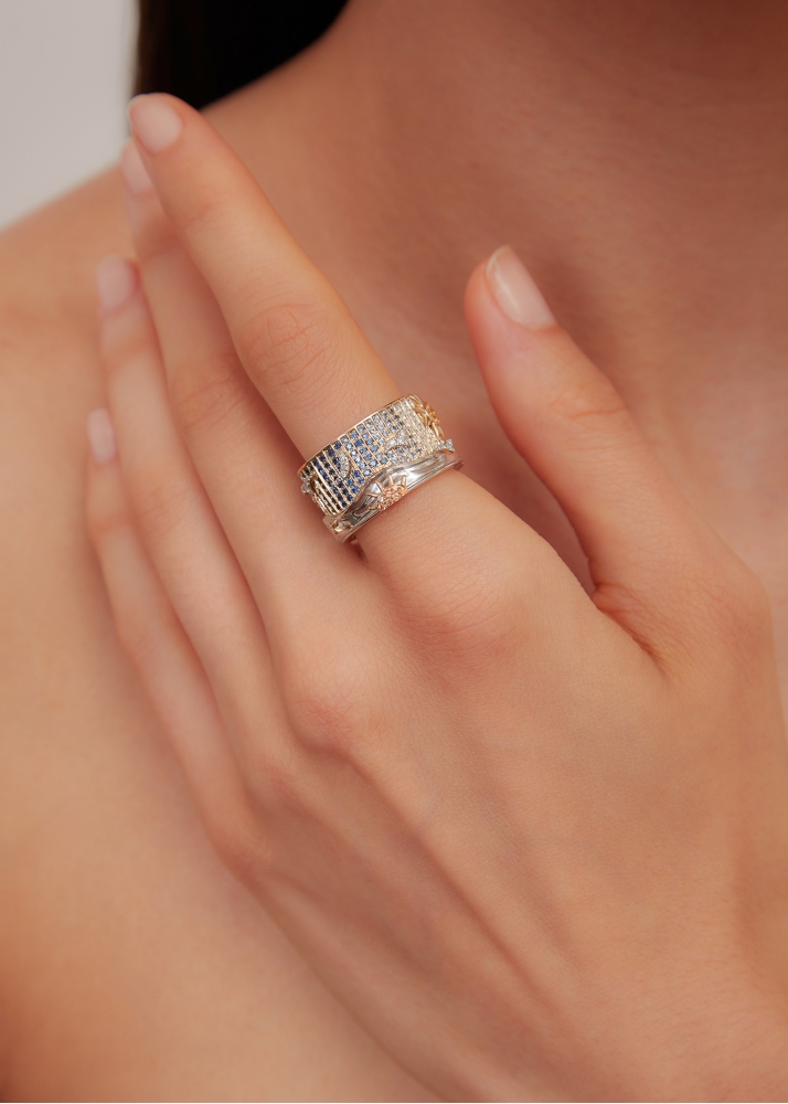 BAGUE 24 HEURES OR JAUNE