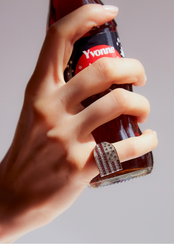 CHEVALIÈRE L’AMÉRIQUE OR JAUNE