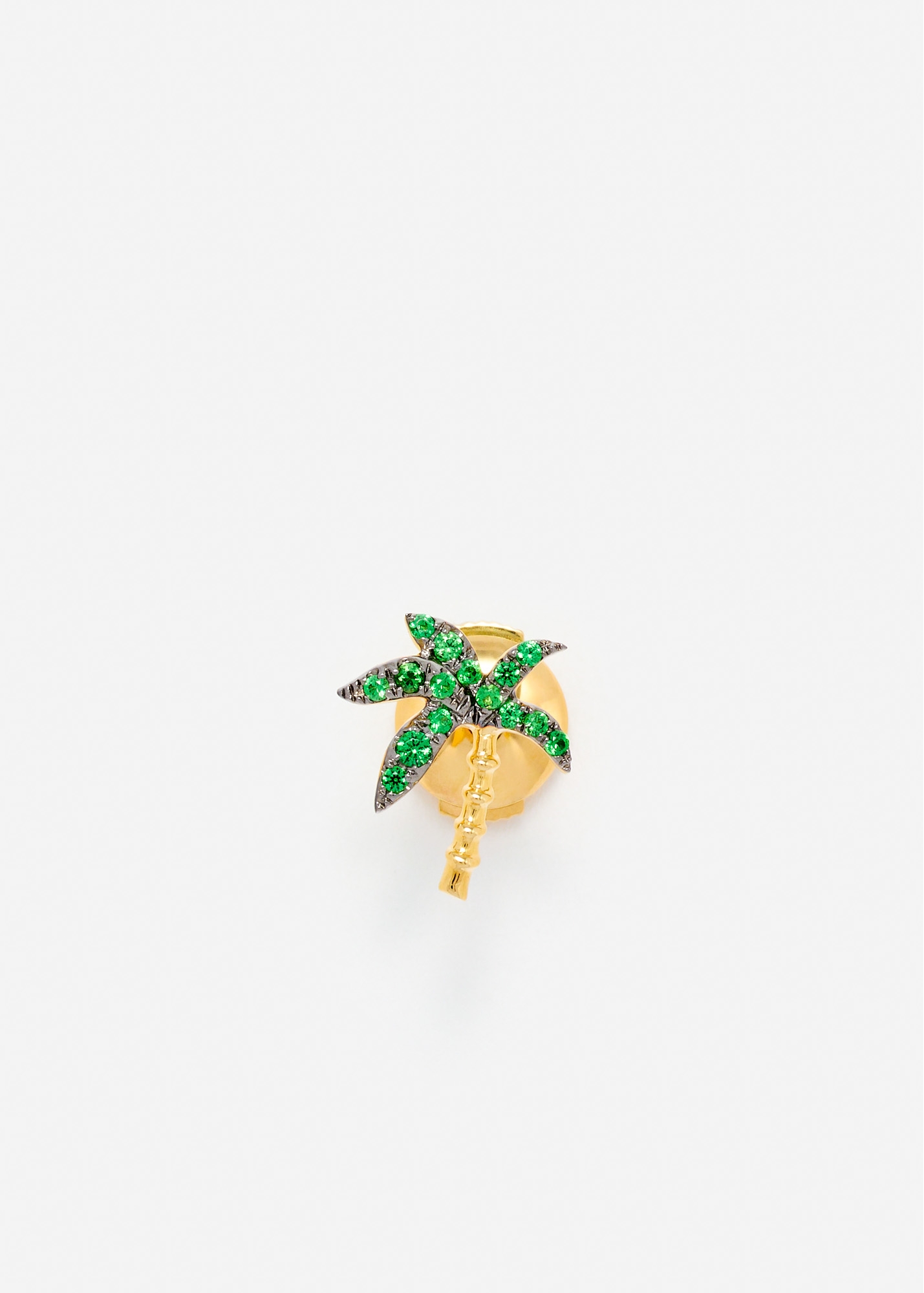PUCE PALMIER TSAVORITES OR JAUNE