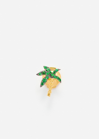 PUCE PALMIER TSAVORITES OR JAUNE