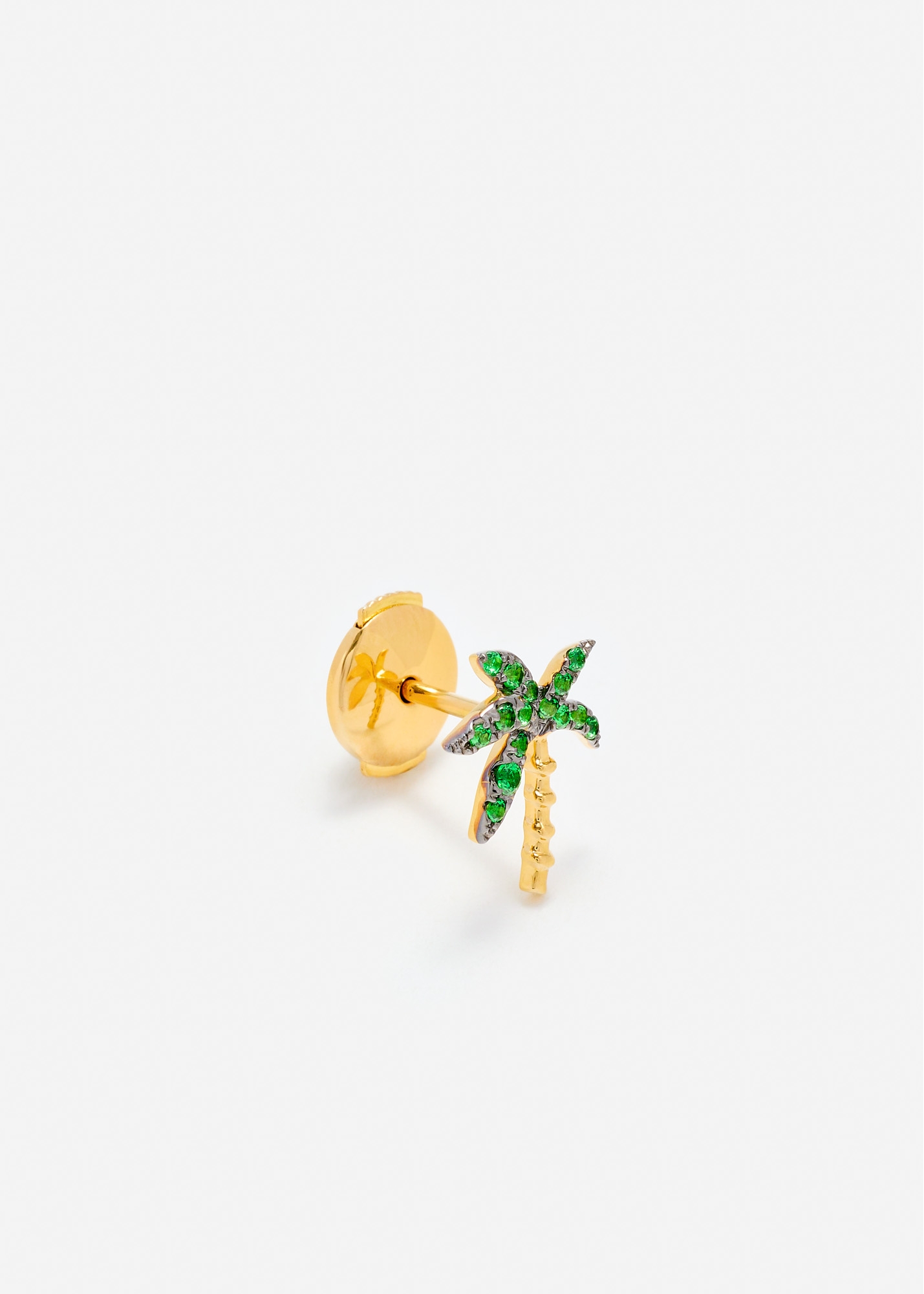 PUCE PALMIER TSAVORITES OR JAUNE