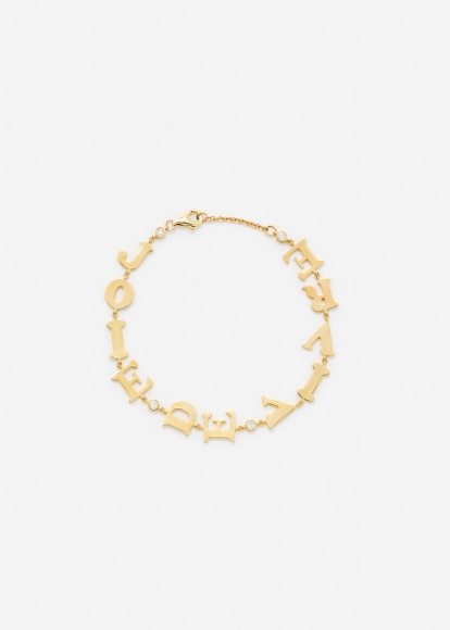 BRACELET JOIE DE VIVRE OR JAUNE