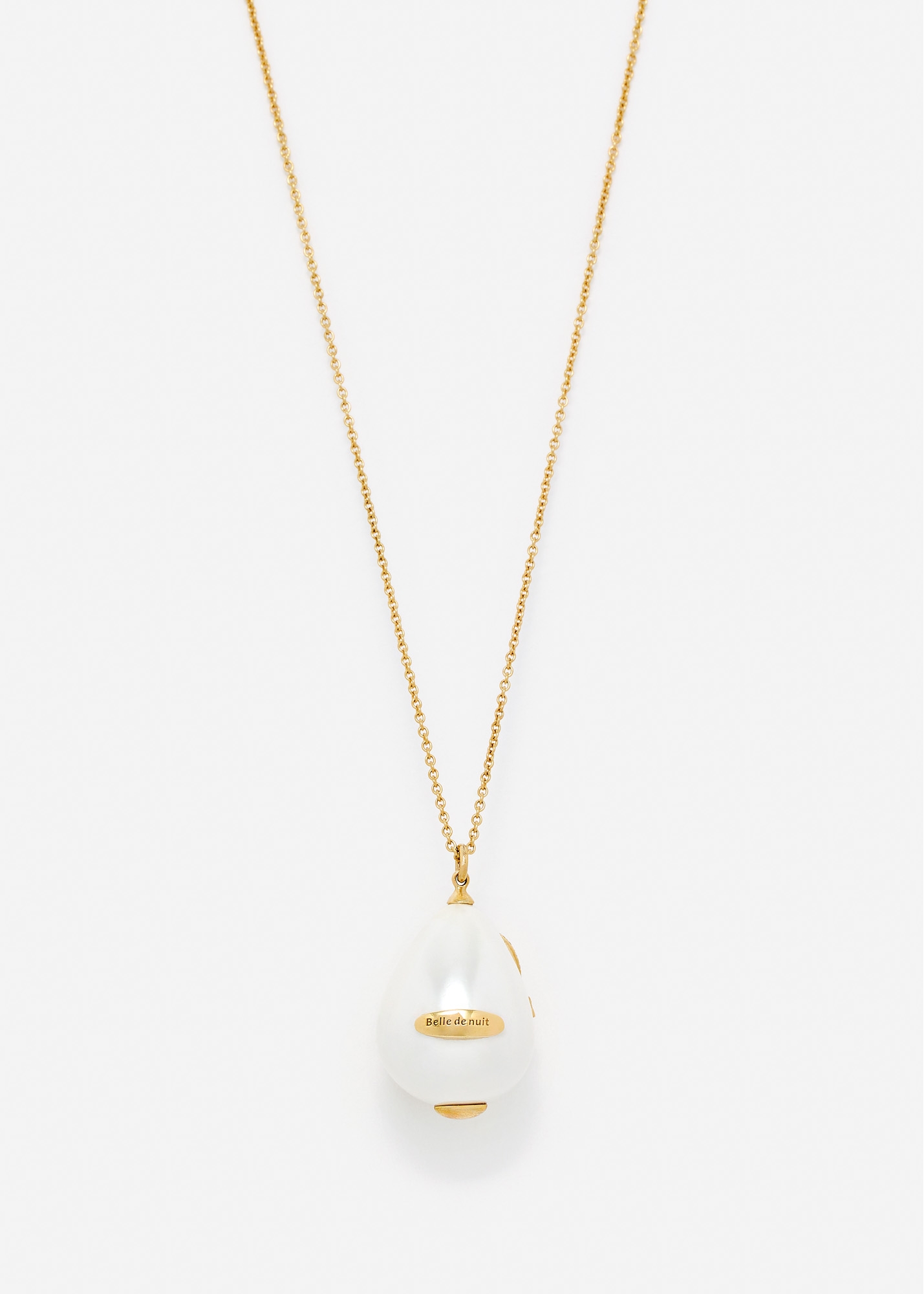 PENDENTIF BELLE DE NUIT OR JAUNE