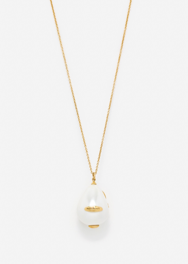 PENDENTIF BELLE DE NUIT OR JAUNE