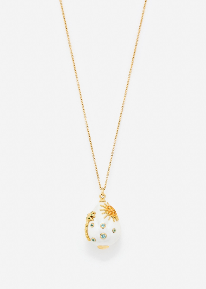 PENDENTIF JOIE DE VIVRE OR JAUNE