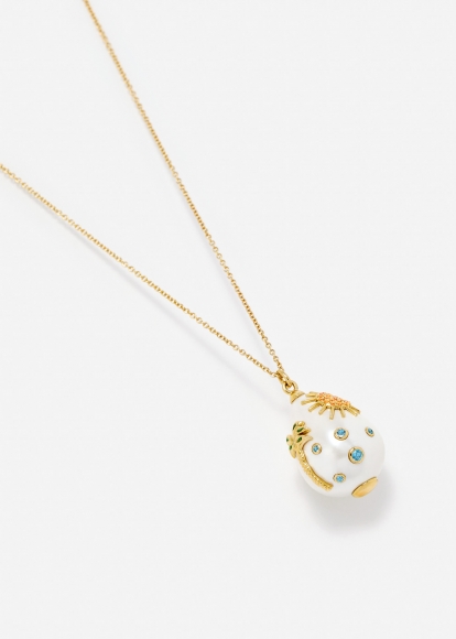 PENDENTIF JOIE DE VIVRE OR JAUNE