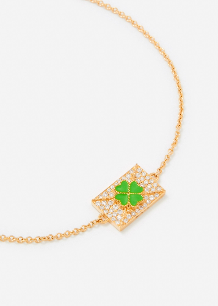 BRACELET MA CHANCE OR JAUNE