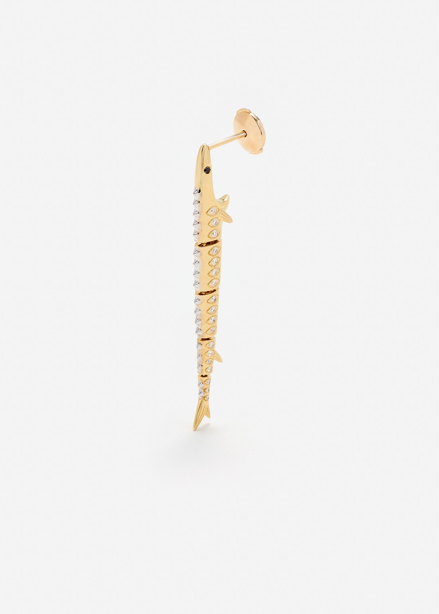 BOUCLE D’OREILLE MARLIN GM OR JAUNE