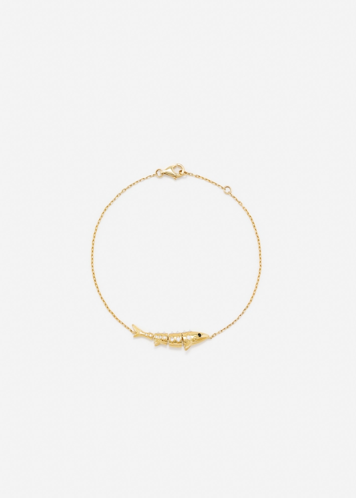 BRACELET MARLIN OR JAUNE