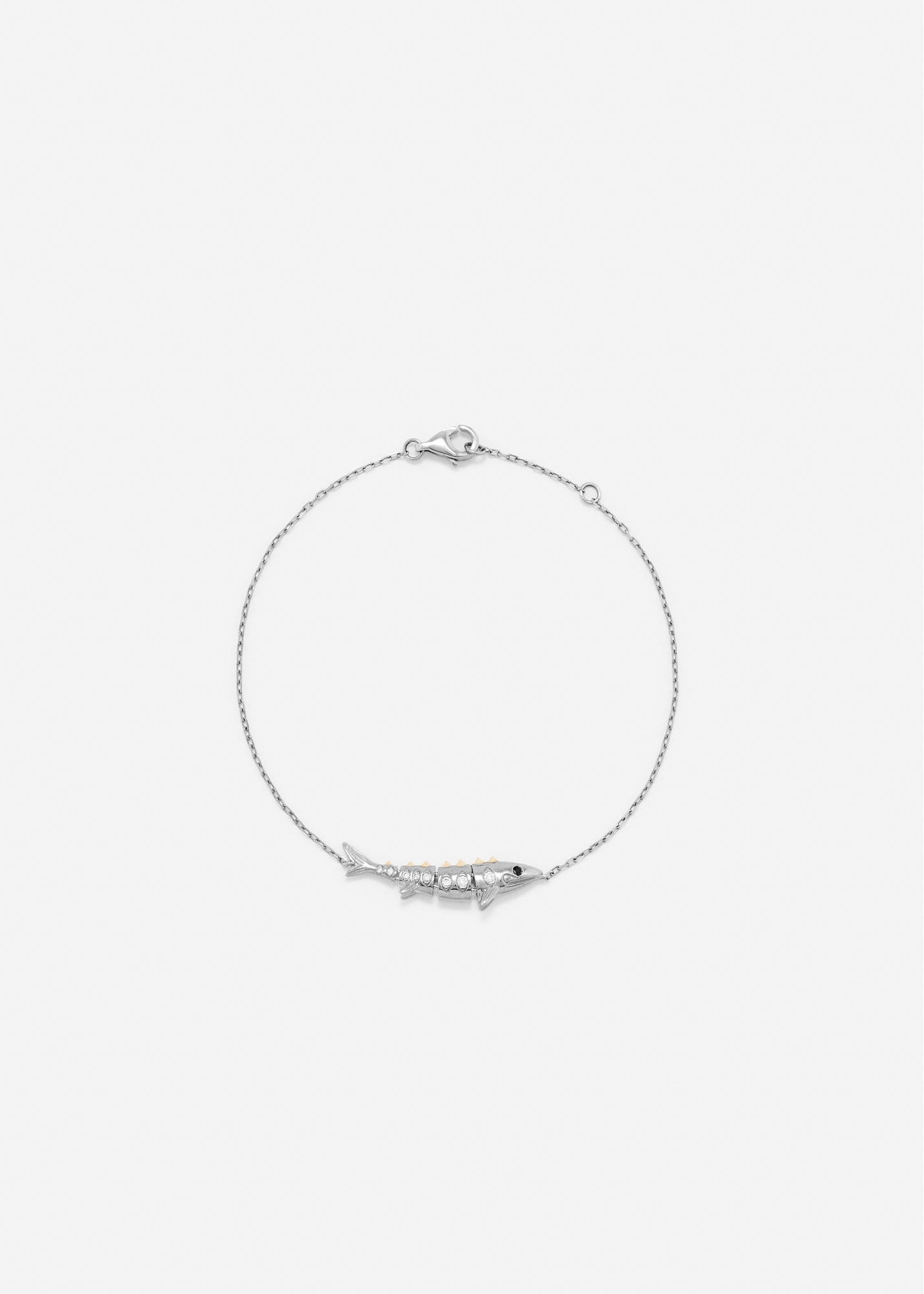 BRACELET MARLIN OR BLANC