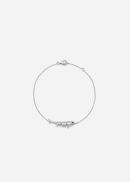 BRACELET MARLIN OR BLANC