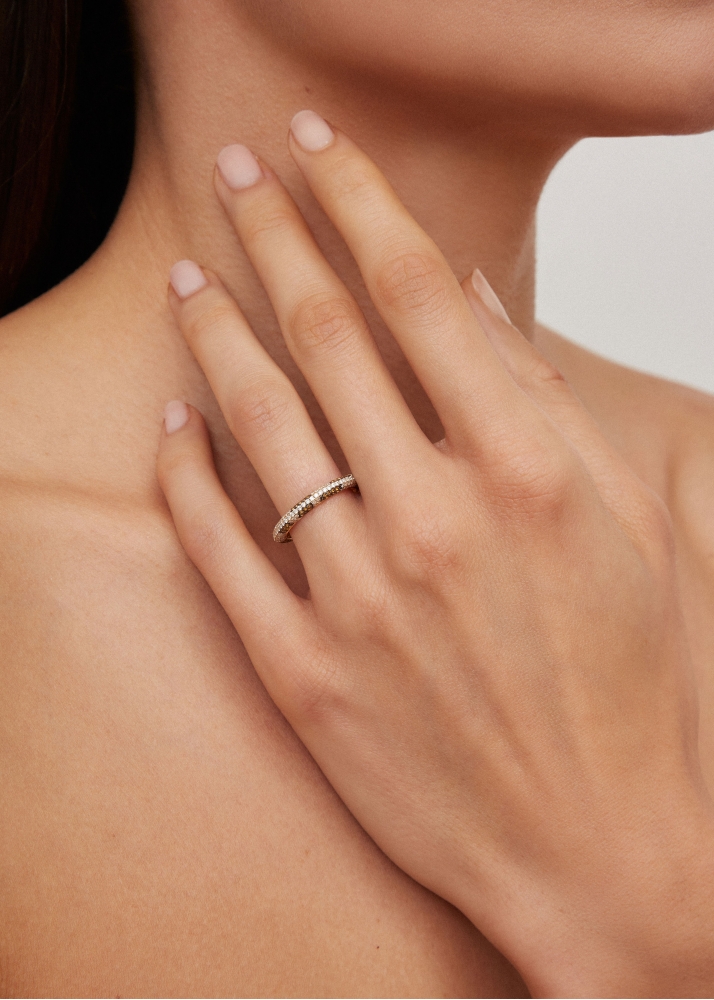 MINI ALLIANCE LÉOPARD DIAMANTS OR JAUNE