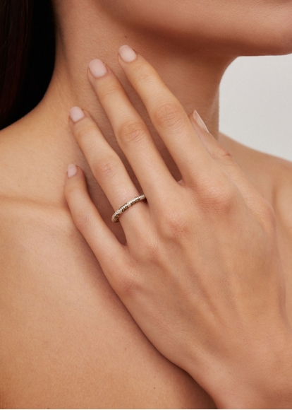 MINI ALLIANCE LÉOPARD DIAMANTS OR JAUNE