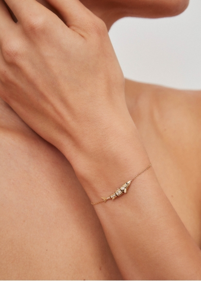 BRACELET MARLIN OR JAUNE