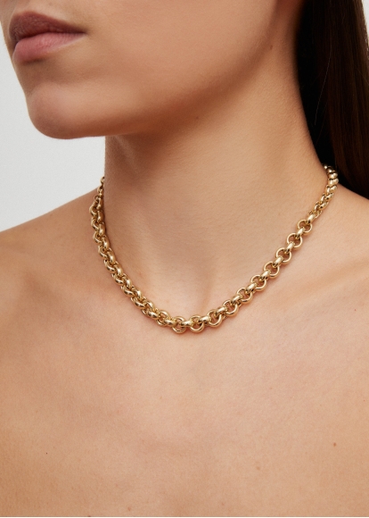 COLLIER ROI SOLEIL OR JAUNE