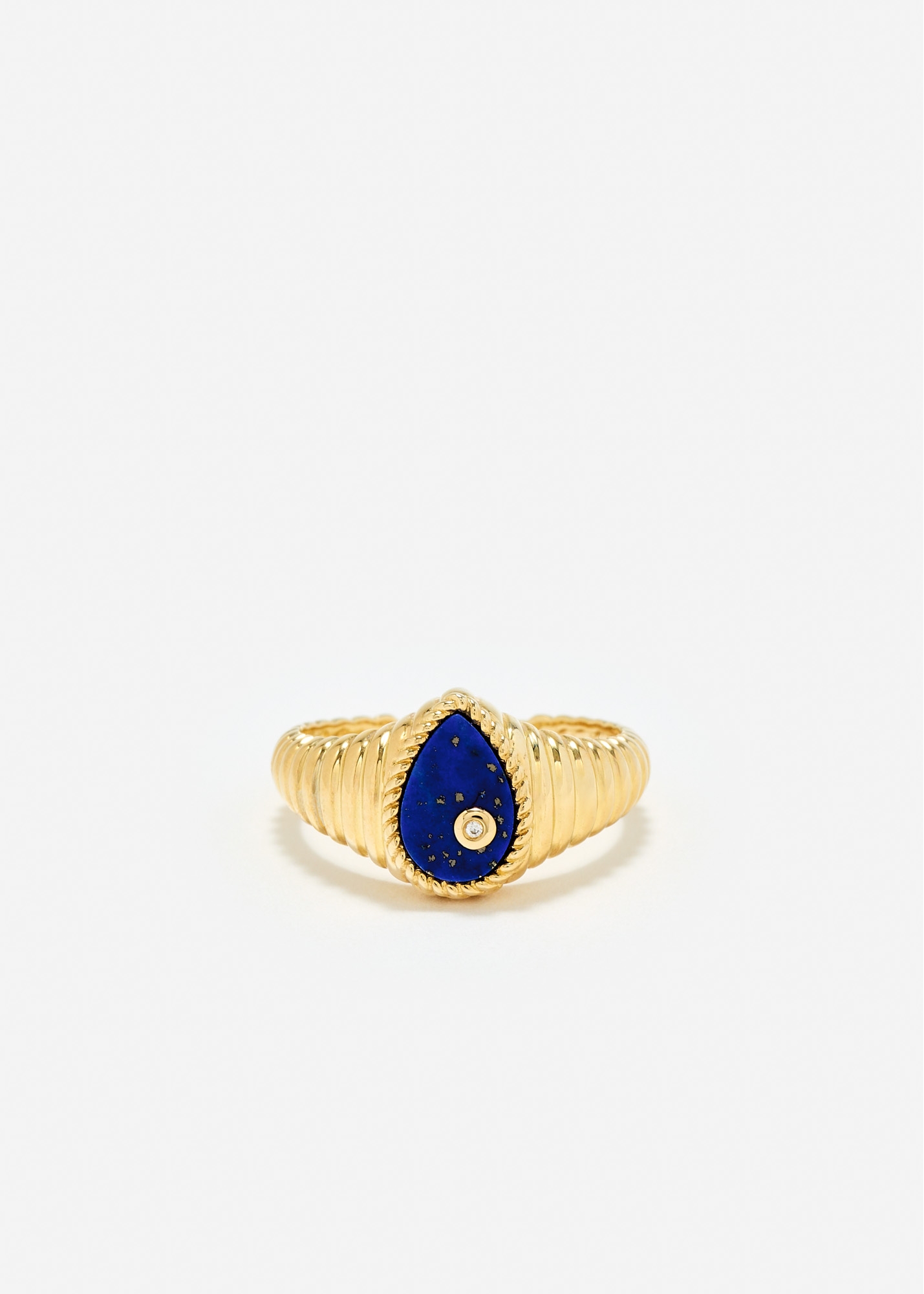 BABY CHEVALIÈRE POIRE BERLINGOT LAPIS LAZULI OR JAUNE