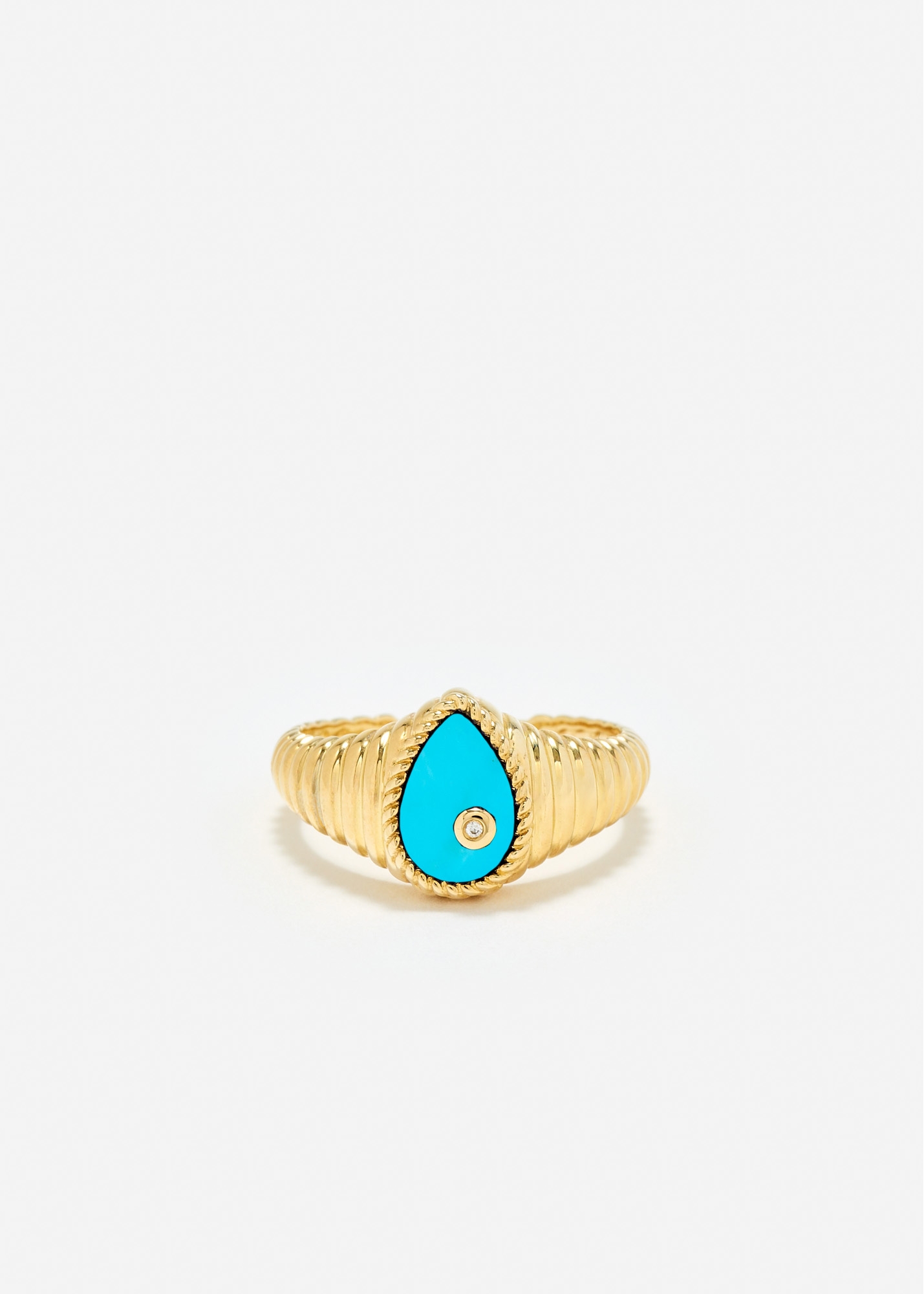 BABY CHEVALIÈRE POIRE BERLINGOT TURQUOISE OR JAUNE
