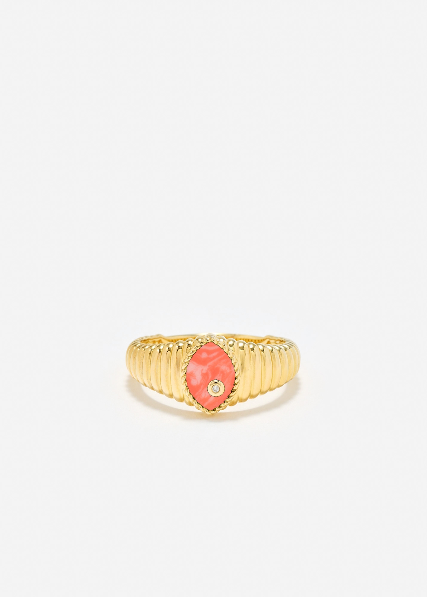 BABY CHEVALIÈRE MARQUISE BERLINGOT CORAIL OR JAUNE