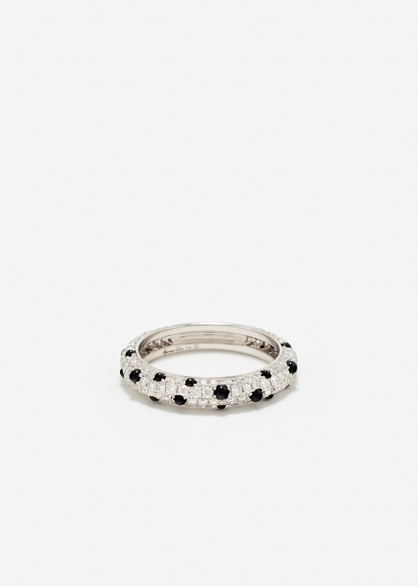 ALLIANCE DALMATIEN DIAMANTS OR BLANC