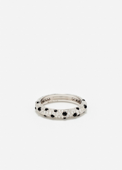 ALLIANCE DALMATIEN DIAMANTS OR BLANC