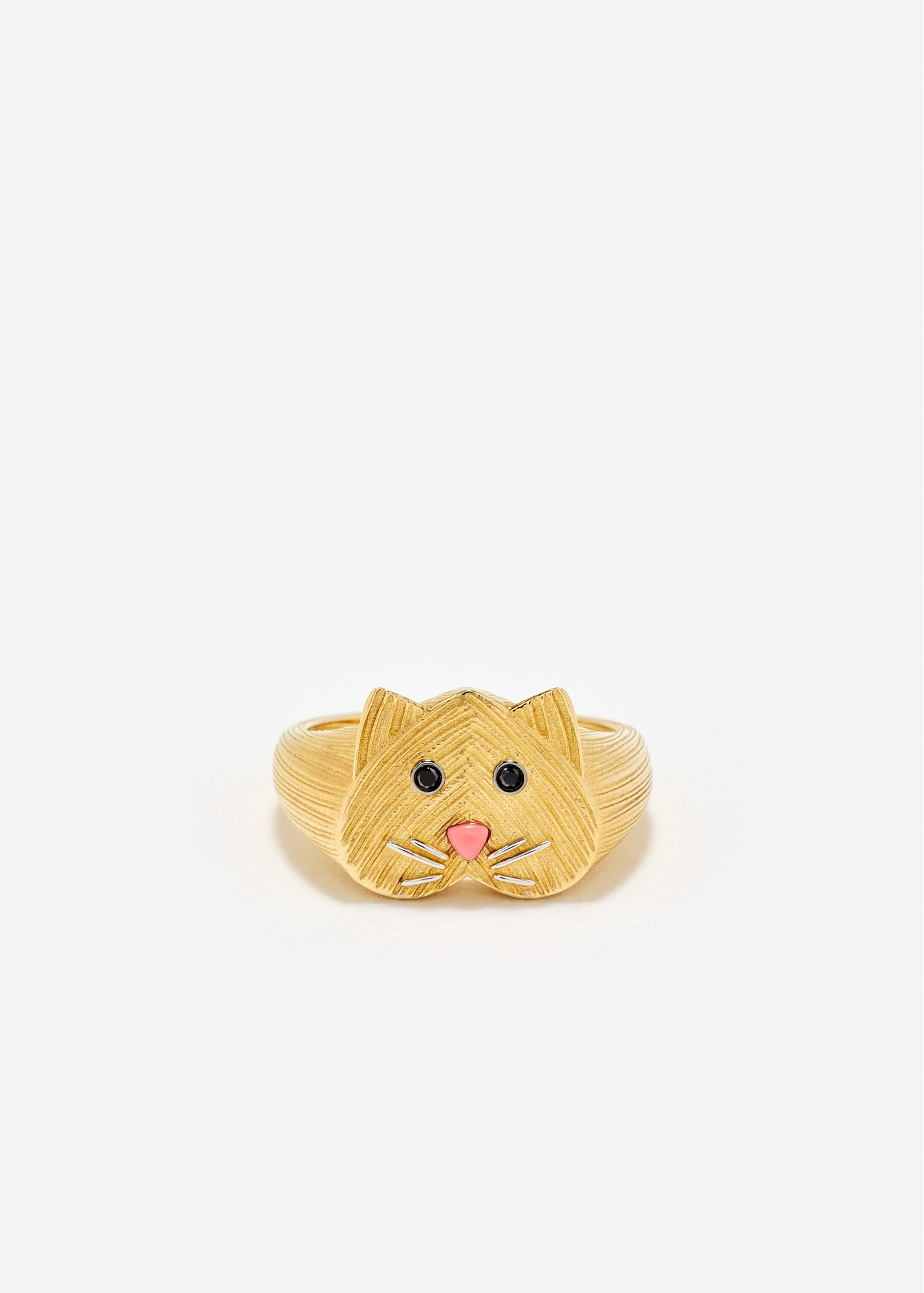 MINI CHEVALIÈRE CHATON OR JAUNE