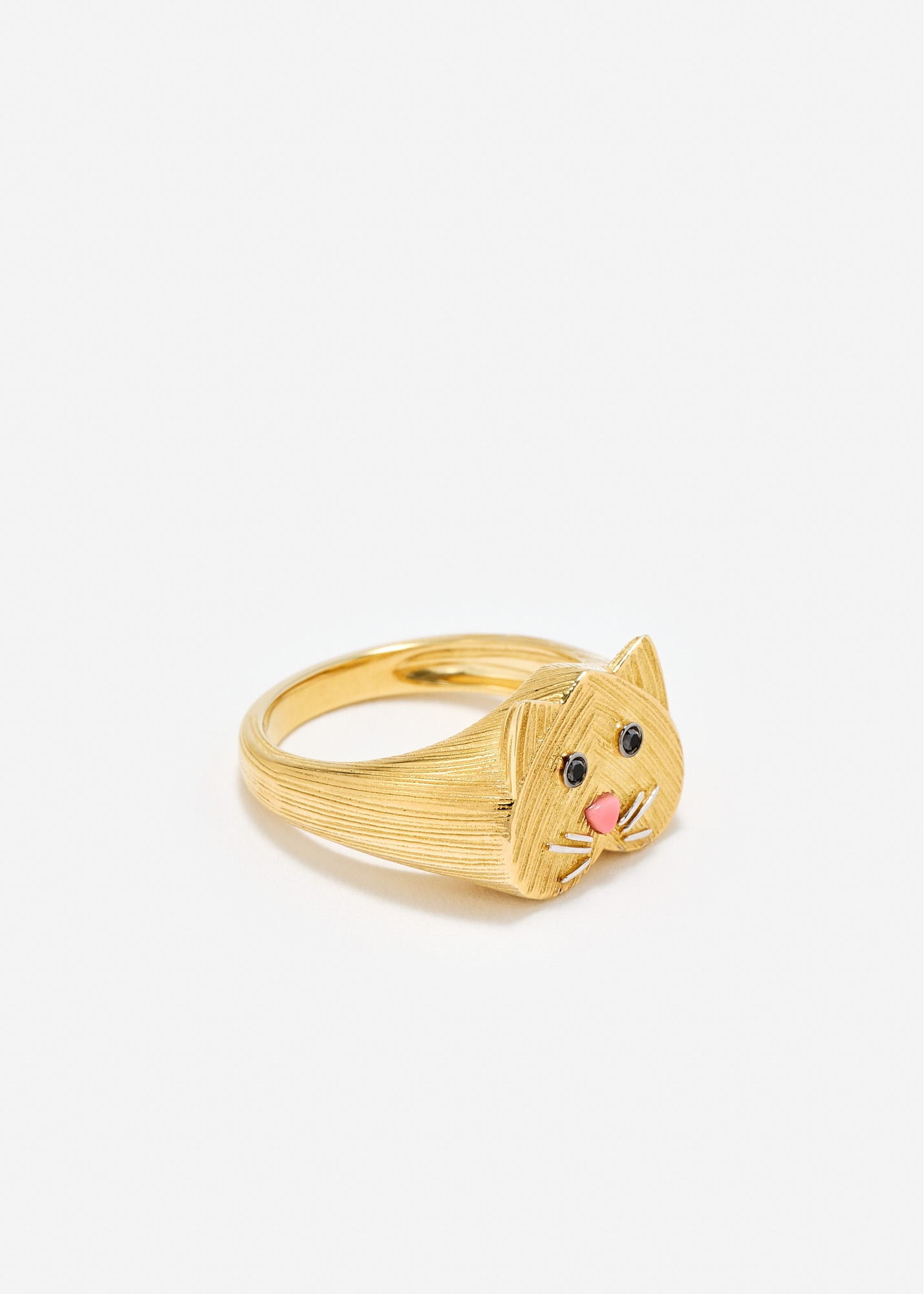 MINI CHEVALIÈRE CHATON OR JAUNE