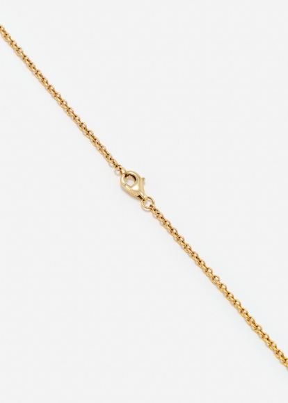 COLLIER BROCHE VASE BERLINGOT OR JAUNE