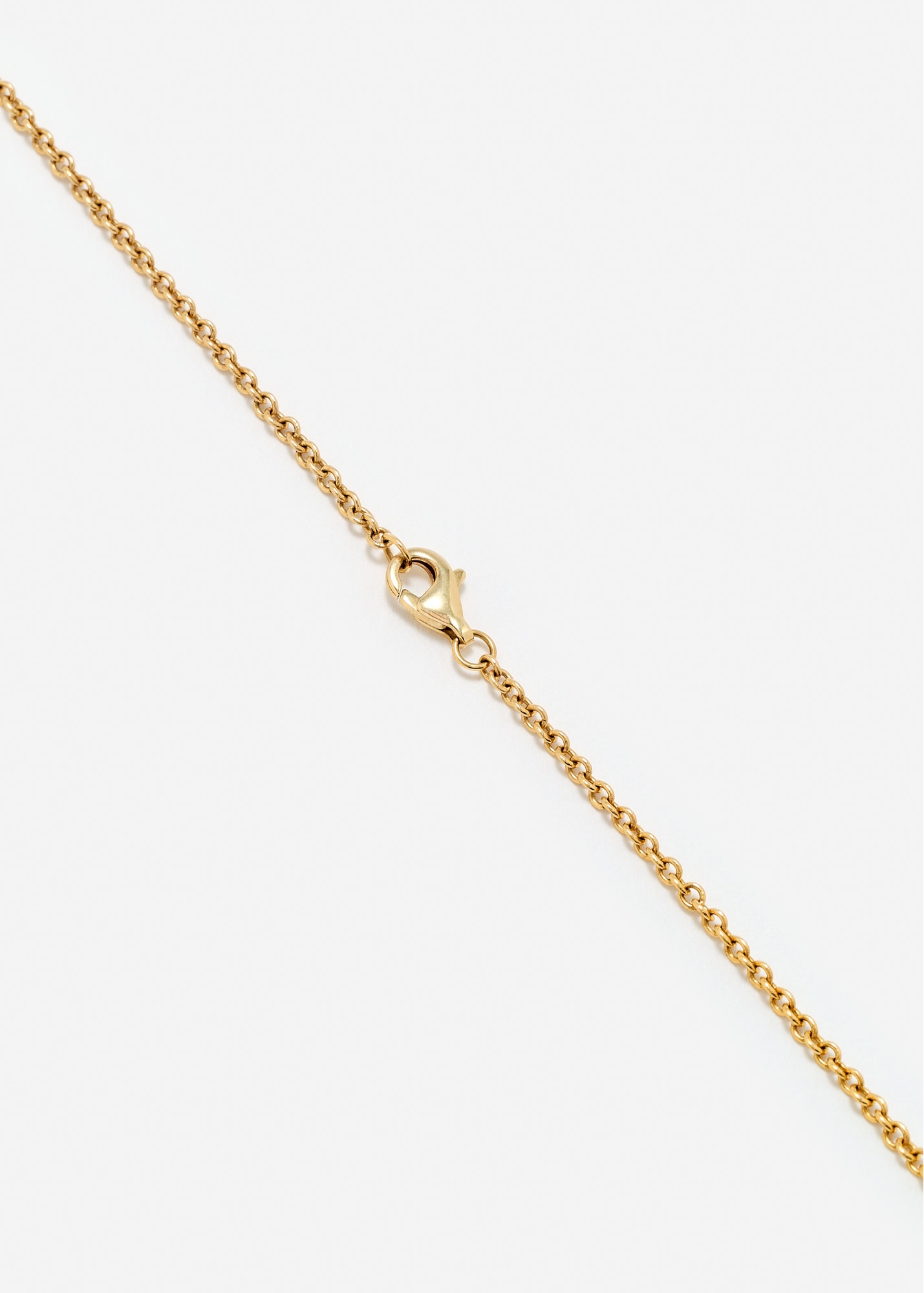 COLLIER BROCHE VASE CRYSTAL OR JAUNE