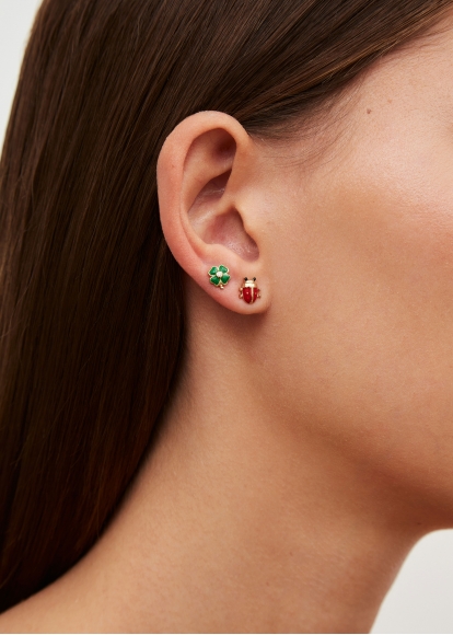 NANO PUCE TRÈFLE OR JAUNE