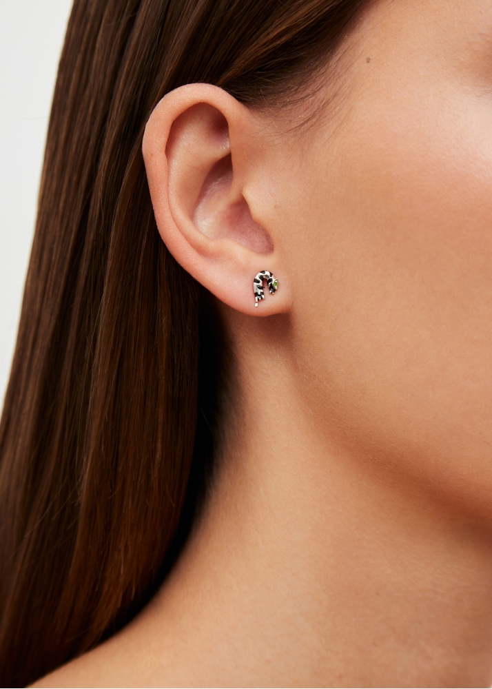 NANO PUCE FÉLIN OR BLANC