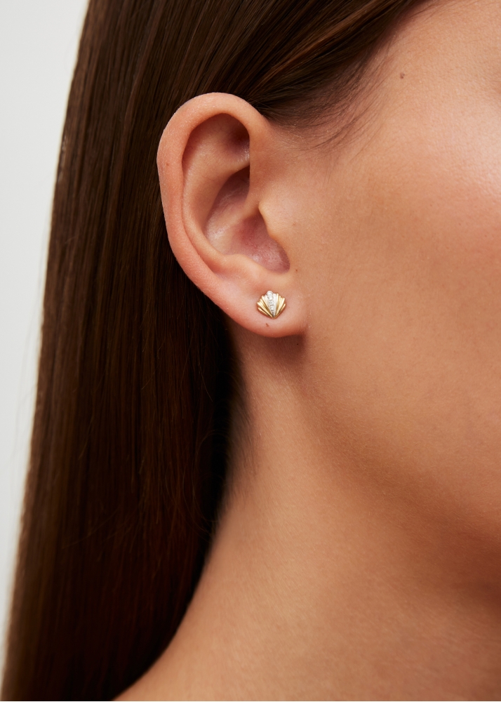 NANO PUCE COQUILLAGE OR JAUNE