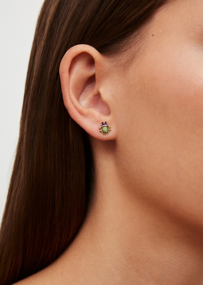 NANO PUCE SCARABÉE OR JAUNE