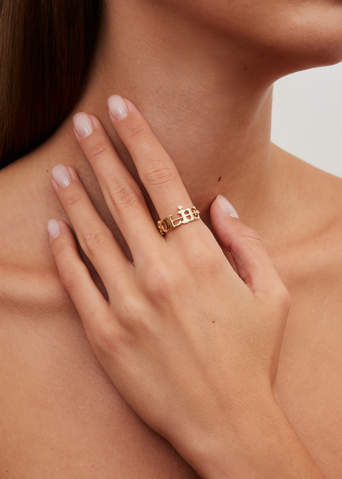 BAGUE À LA FOLIE OR JAUNE