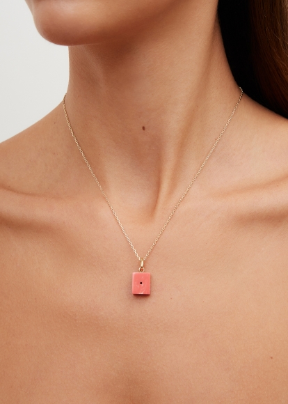 LE CUBO CORAIL OR JAUNE