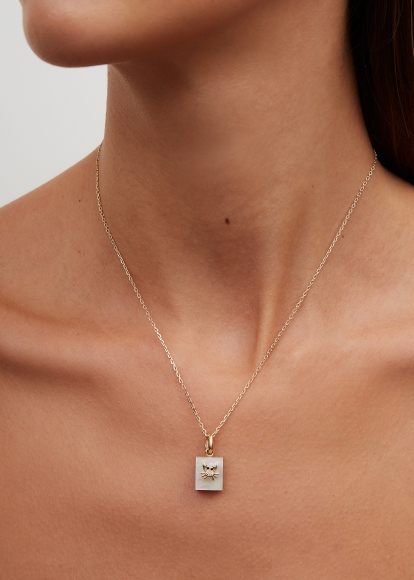 LE CUBO NACRE OR JAUNE