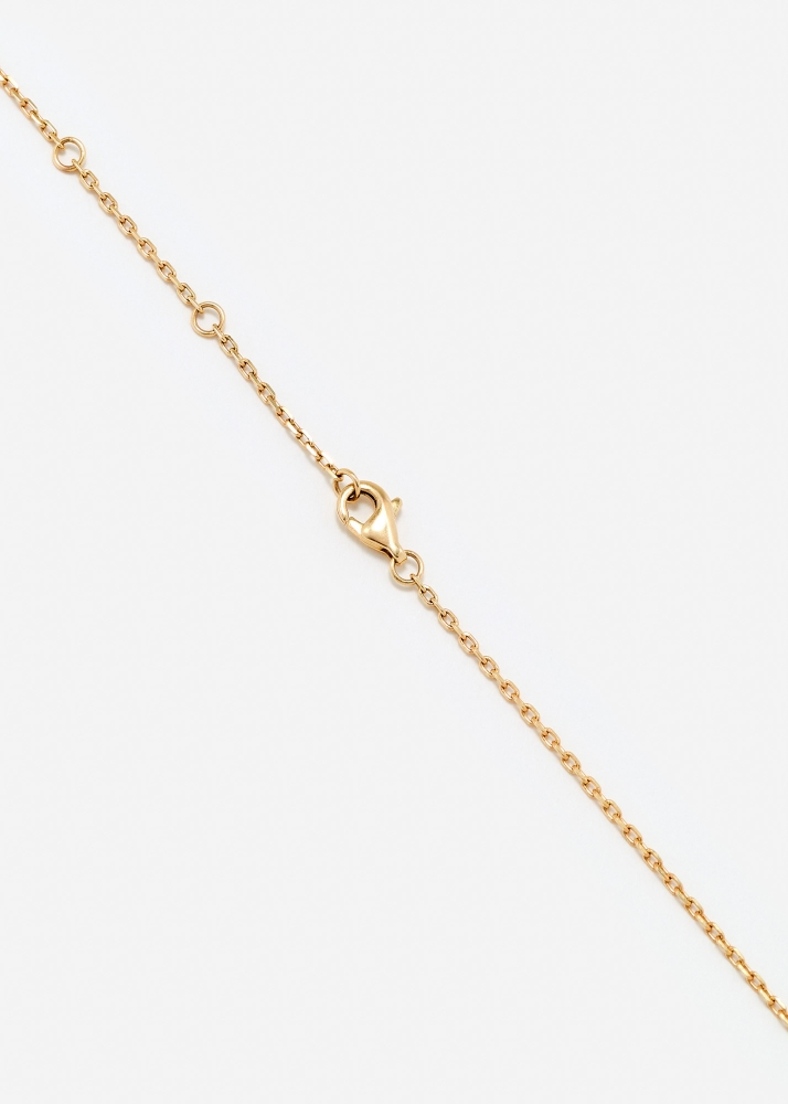 CHAÎNE DIAMANTÉE OR JAUNE