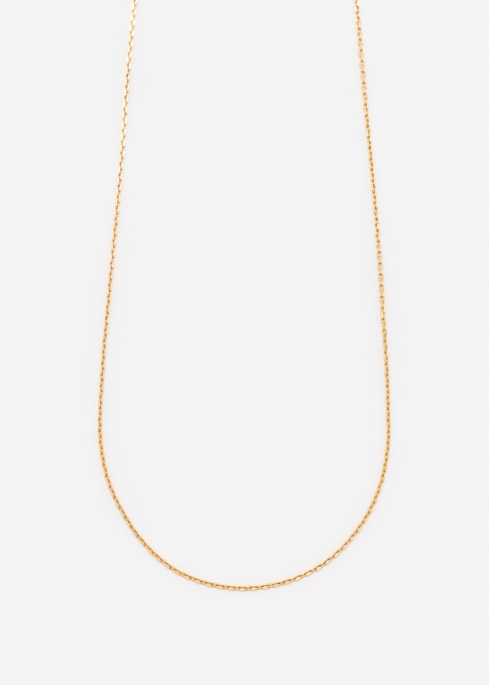 CHAÎNE DIAMANTÉE OR JAUNE