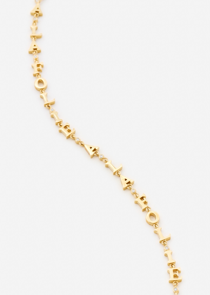 BRACELET À LA FOLIE OR JAUNE