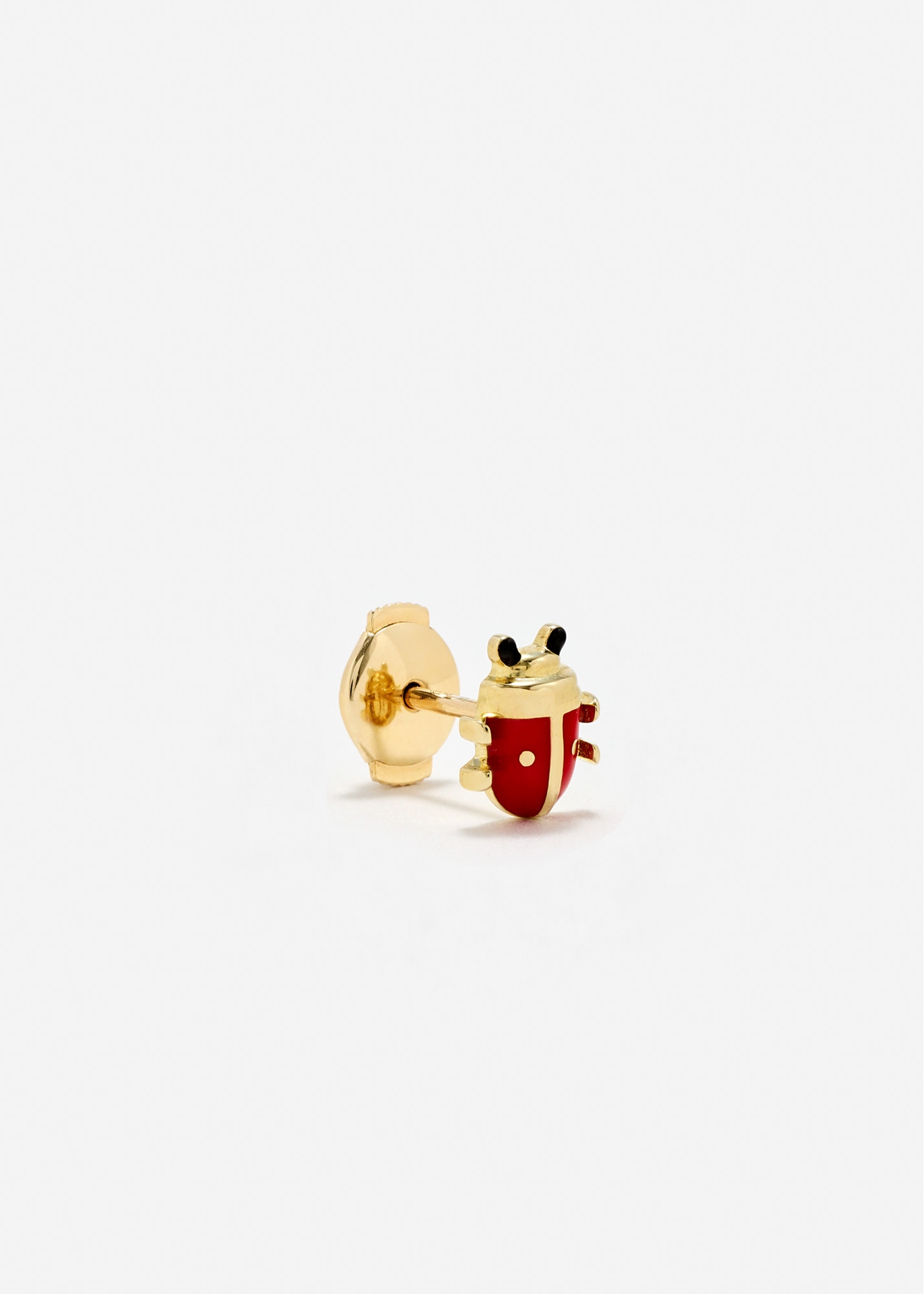 NANO PUCE COCCINELLE OR JAUNE
