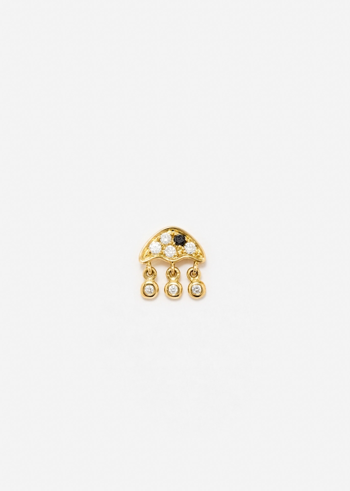 NANO PUCE MÉDUSE OR JAUNE