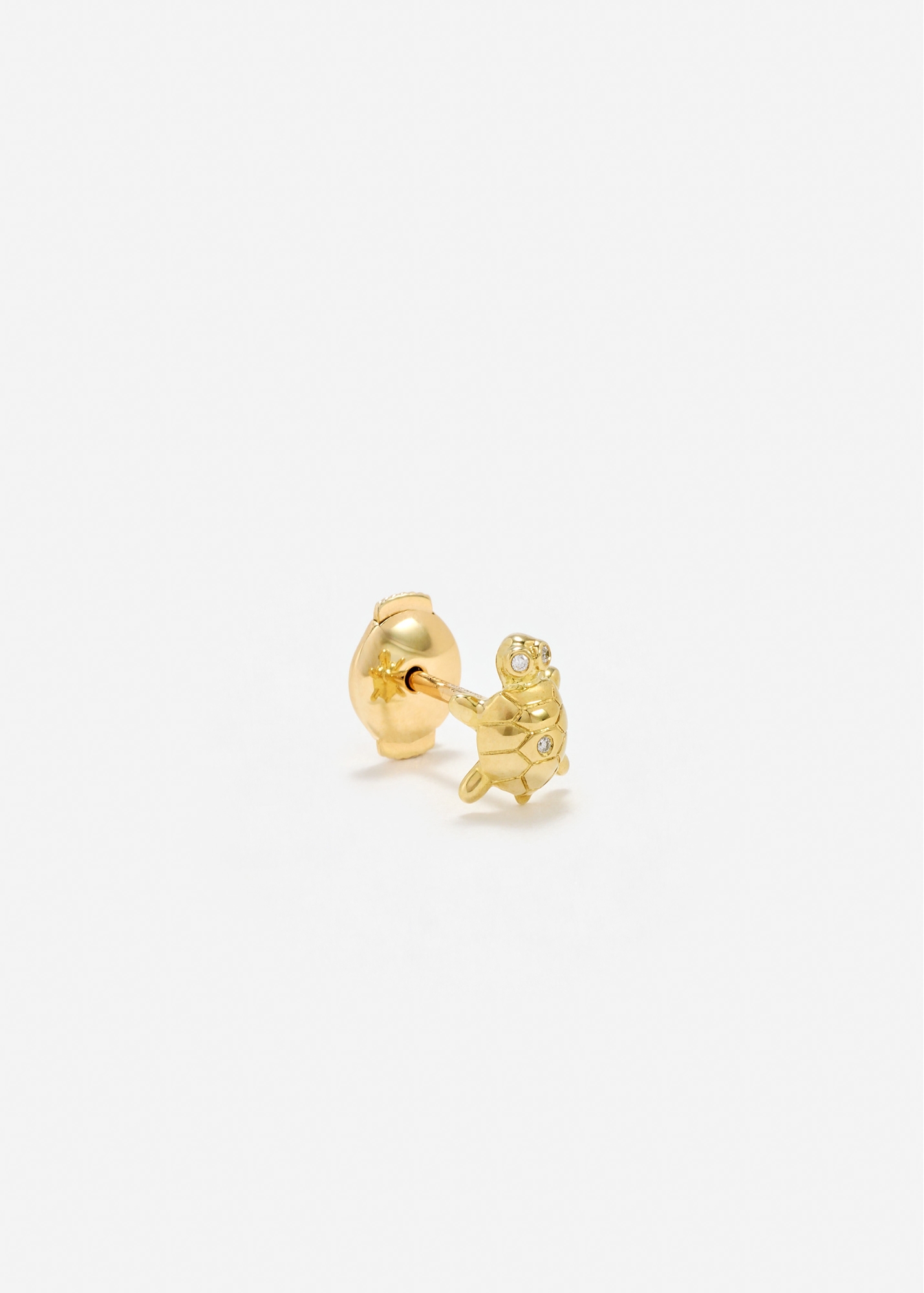 NANO PUCE TORTUE OR JAUNE