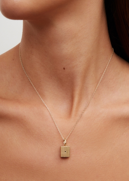 CHAÎNE DIAMANTÉE OR JAUNE